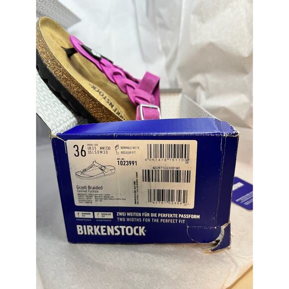 NWT Gizeh Braided Birkenstock Sandal - EU 36 - Picture 2 of 4